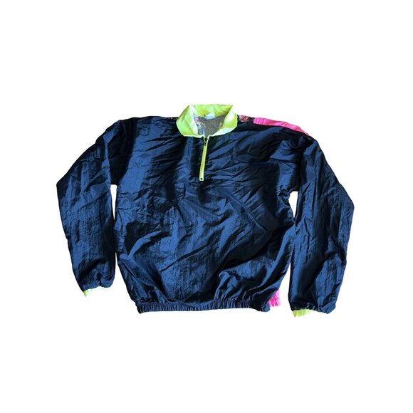 Vintage Fusion Sport 80s Windbreaker size XL - Picture 1 of 3